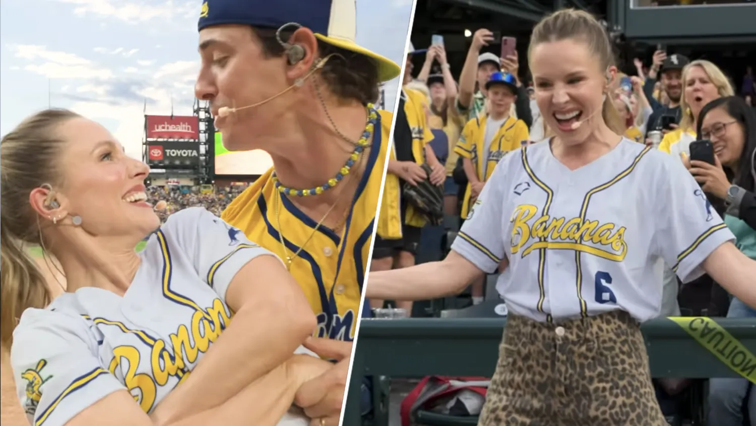 Kristen Bell Stuns Fans with Surprise Performance at Savannah Bananas Game