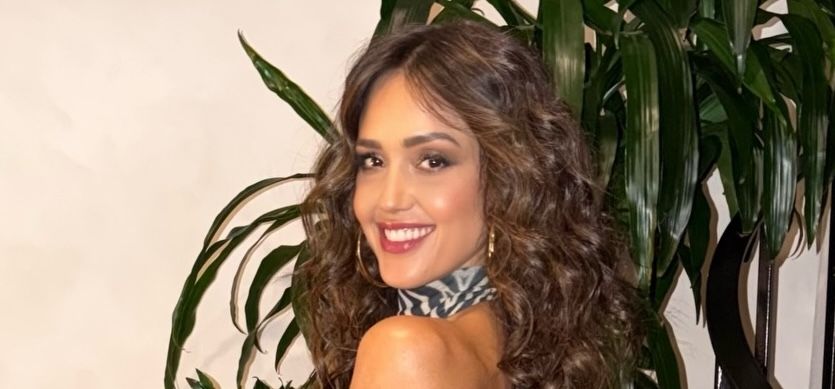 Jessica Alba Stuns in Backless Halter, New Hair Sparks Fresh Buzz