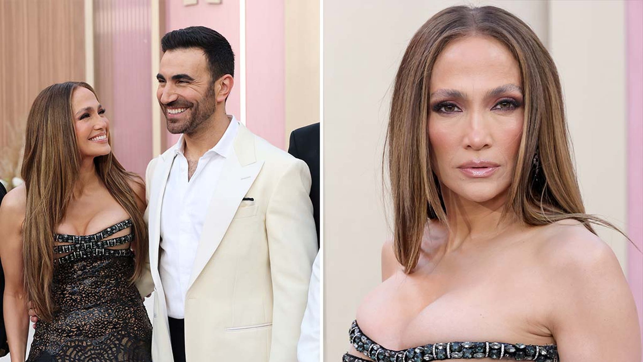 J.Lo and Brett Goldstein Ignite Rumors at 'Office Romance' Premiere