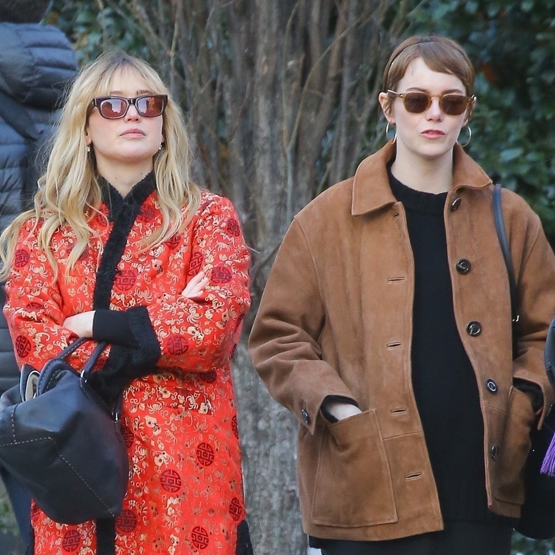 Jennifer Lawrence and Emma Stone Are the Ultimate Friendship Goals During Rare Girls’ Night Out in NYC