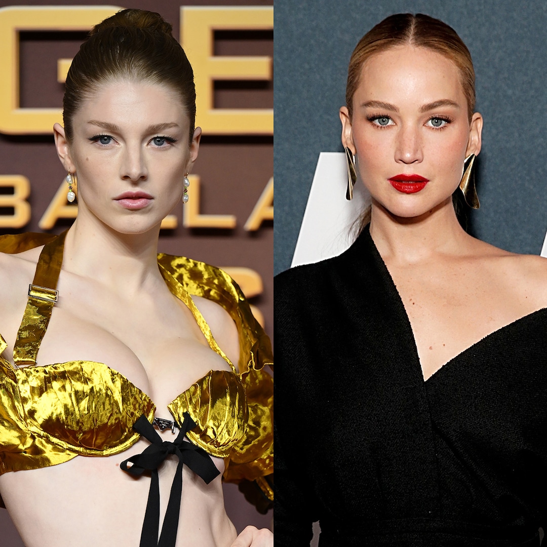 Hunter Schafer Wants a Round of Drinks with Jennifer Lawrence as the 'Hunger Games' Prequel Cast Dishes on Following a Legend