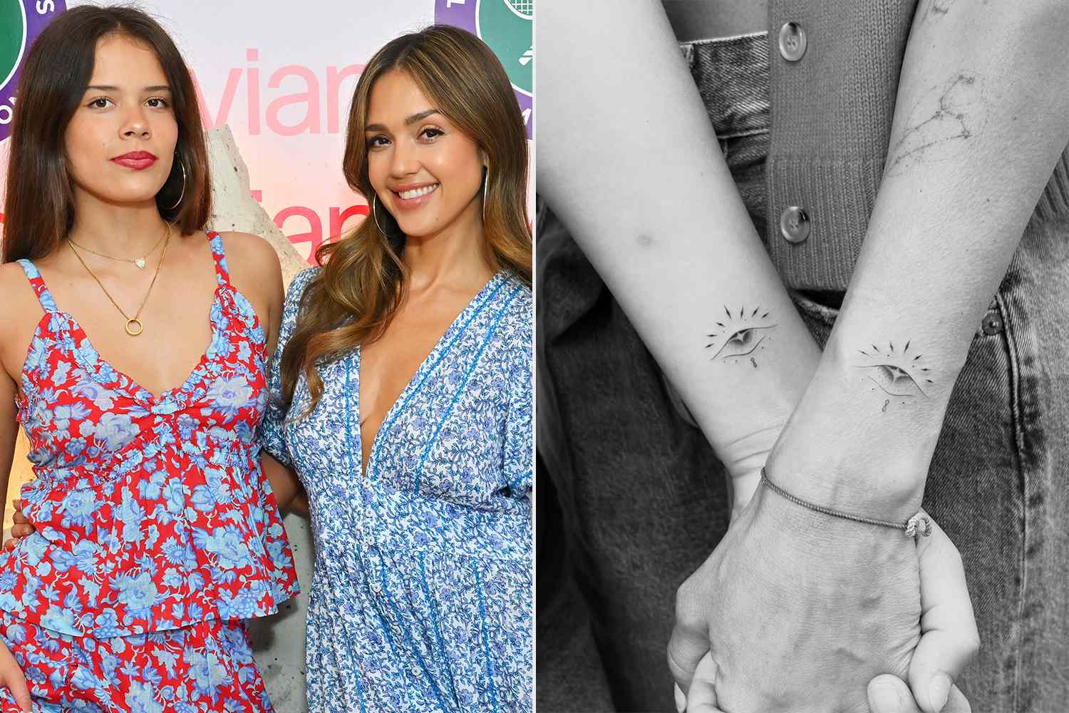Jessica Alba and Honor's Sweet Matching Tattoos: A Tribute Before College