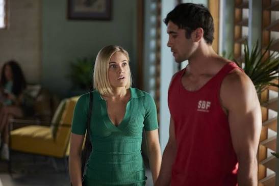 Dramatic moment: Tane realizes something is wrong with Harper, but it’s too late…