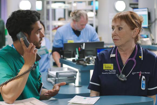 Holby City Hospital teed up for explosive Casualty 40th anniversary episode